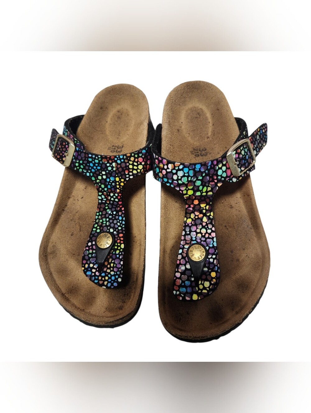 Birkenstock Multicolor Gizeh Sandals